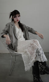 モデル：160cm（着用サイズ：FREE　着用カラー：GRY）