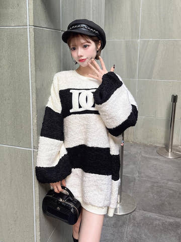 モデル：155cm（着用サイズ：FREE　着用カラー：MIX）