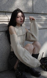 モデル：160cm（着用サイズ：FREE　着用カラー：BEG）