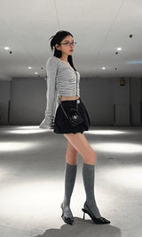 モデル：160cm（着用サイズ：FREE　着用カラー：GRY）