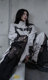 モデル：160cm（着用サイズ：FREE　着用カラー：GRY）