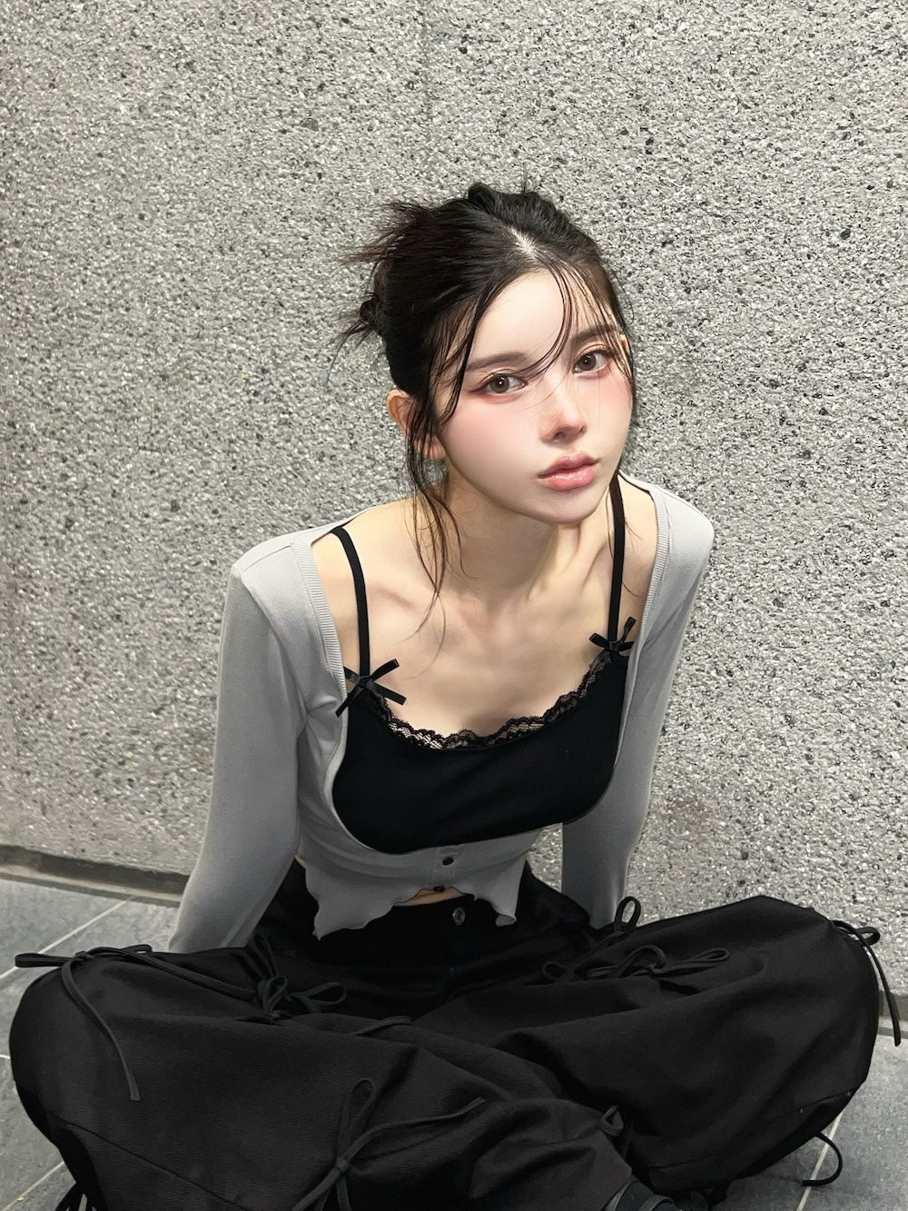 タックリボンデザインロングパンツ – Darich (ダーリッチ)