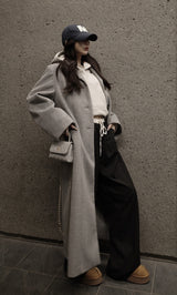 モデル：160cm（着用サイズ：FREE　着用カラー：GRY）
