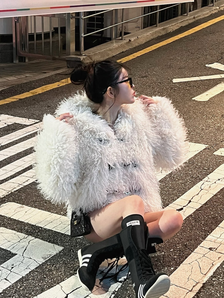 ファーボリュームデザインコート – Darich (ダーリッチ)