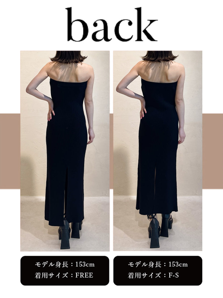 モデル：153cm（着用サイズ：F-S/FREE　着用カラー：BLK）
