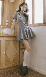 モデル：164cm（着用サイズ：FREE　着用カラー：GRY）