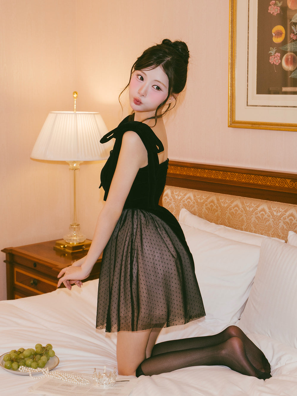 モデル：164cm（着用サイズ：FREE　着用カラー：BEG）