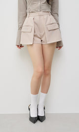モデル：164cm（着用サイズ：FREE　着用カラー：L-BEG）