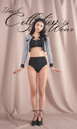 モデル：168cm（着用サイズ：FREE　着用カラー：BLK）