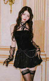 モデル：164cm（着用サイズ：FREE　着用カラー：BLK）