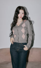 モデル：164cm（着用サイズ：FREE　着用カラー：GRY