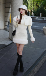 モデル：156cm（着用サイズ：FREE　着用カラー：IVO）