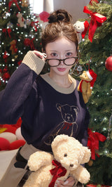 モデル：158cm（着用サイズ：FREE　着用カラー：NVY）