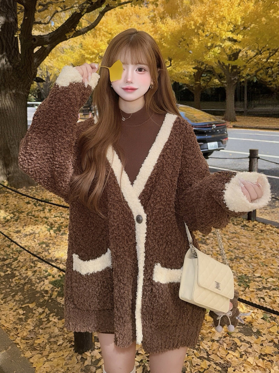 モデル：158cm（着用サイズ：FREE　着用カラー：BRN）