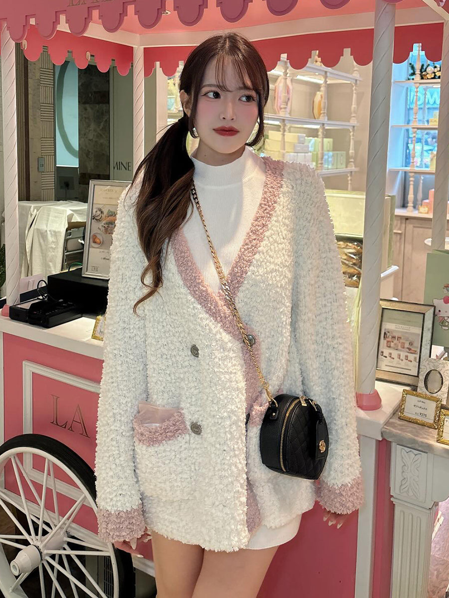 モデル：163cm（着用サイズ：FREE　着用カラー：IVO）