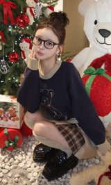 モデル：158cm（着用サイズ：FREE　着用カラー：NVY）