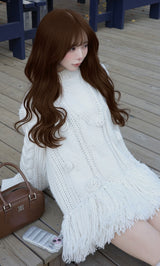 モデル：158cm（着用サイズ：FREE　着用カラー：WHT）