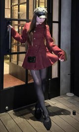 モデル：155cm（着用サイズ：FREE　着用カラー：BRD）