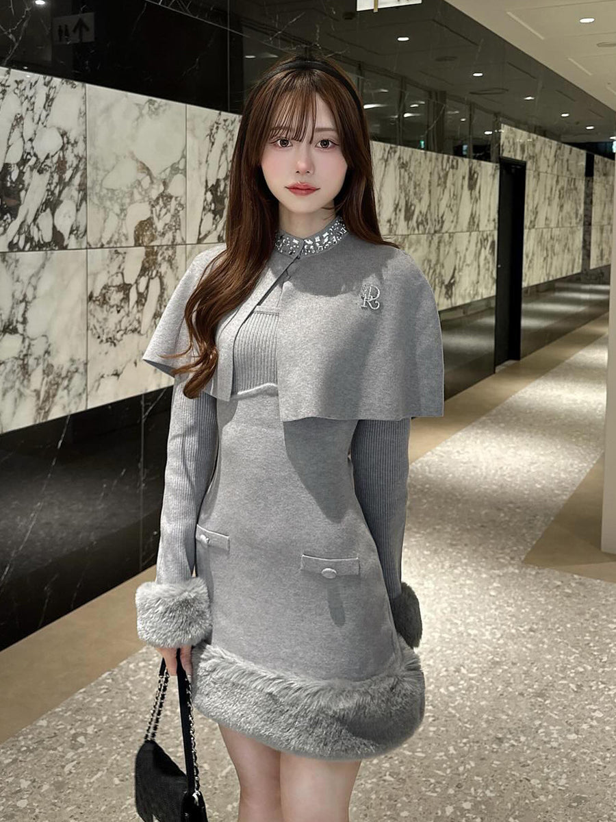 モデル：161cm（着用サイズ：FREE　着用カラー：GRY）