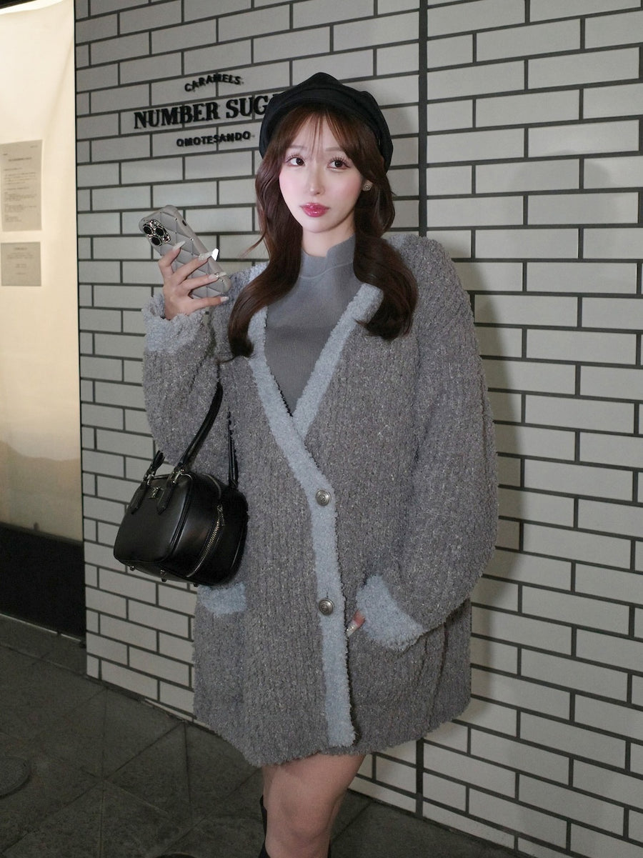 モデル：156cm（着用サイズ：FREE　着用カラー：GRY）