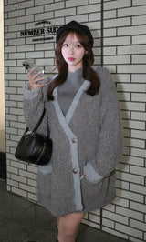 モデル：156cm（着用サイズ：FREE　着用カラー：GRY）