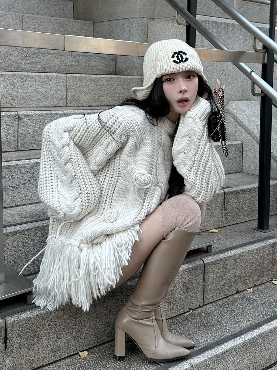 モデル：160cm（着用サイズ：FREE　着用カラー：WHT）