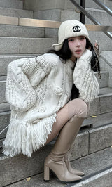 モデル：160cm（着用サイズ：FREE　着用カラー：WHT）