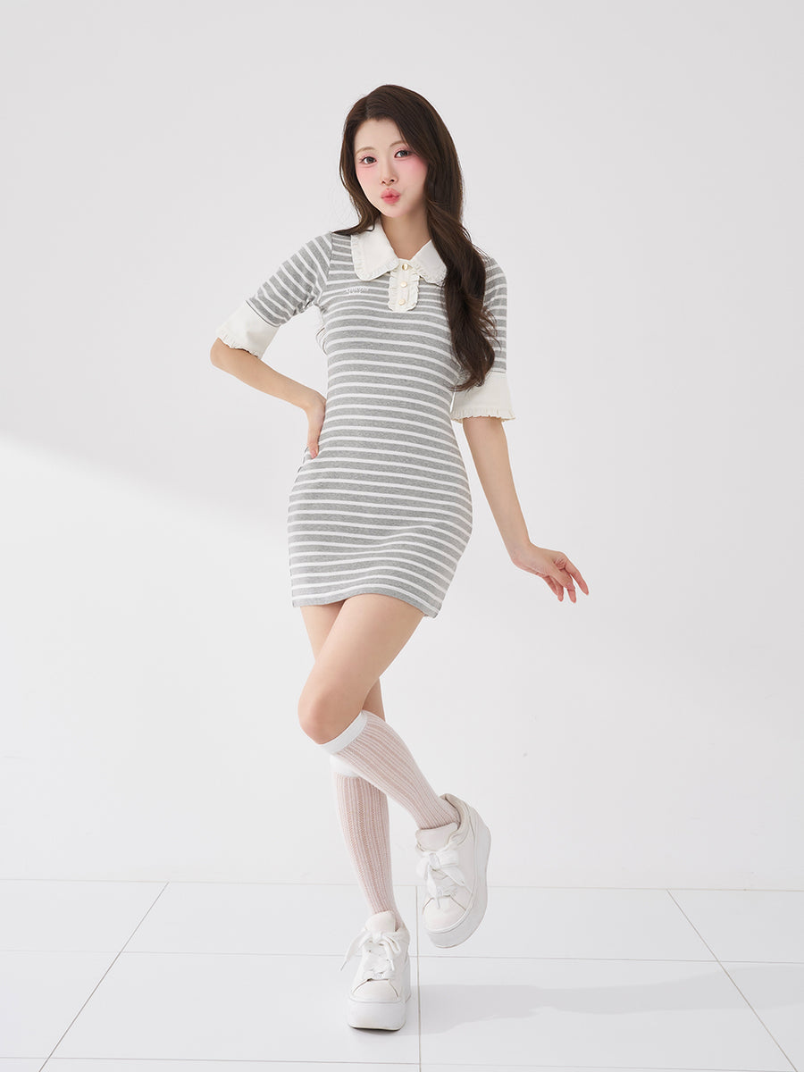 モデル：164cm（着用サイズ：FREE　着用カラー：GRY）