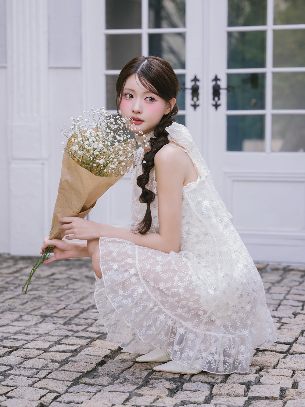 モデル：164cm（着用サイズ：FREE　着用カラー：YEL）