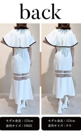 モデル：153cm（着用サイズ：F-S/FREE　着用カラー：WHT）