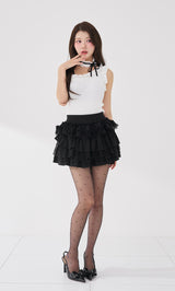 モデル：164cm（着用サイズ：FREE　着用カラー：WHT）