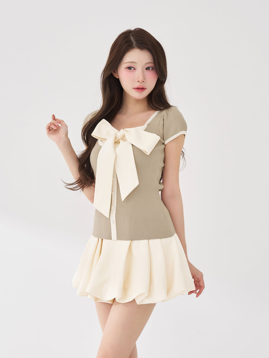モデル：164cm（着用サイズ：FREE　着用カラー：BEG）