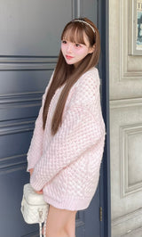 モデル：156cm（着用サイズ：FREE　着用カラー：PNK）