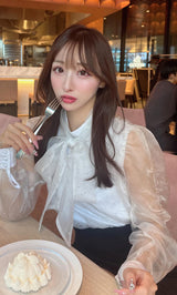 モデル：156cm（着用サイズ：FREE　着用カラー：WHT）