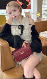 モデル：155cm（着用サイズ：FREE　着用カラー：GRY）