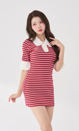 モデル：164cm（着用サイズ：FREE　着用カラー：RED）