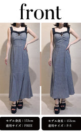 モデル：153cm（着用サイズ：F-S/FREE　着用カラー：BLK）