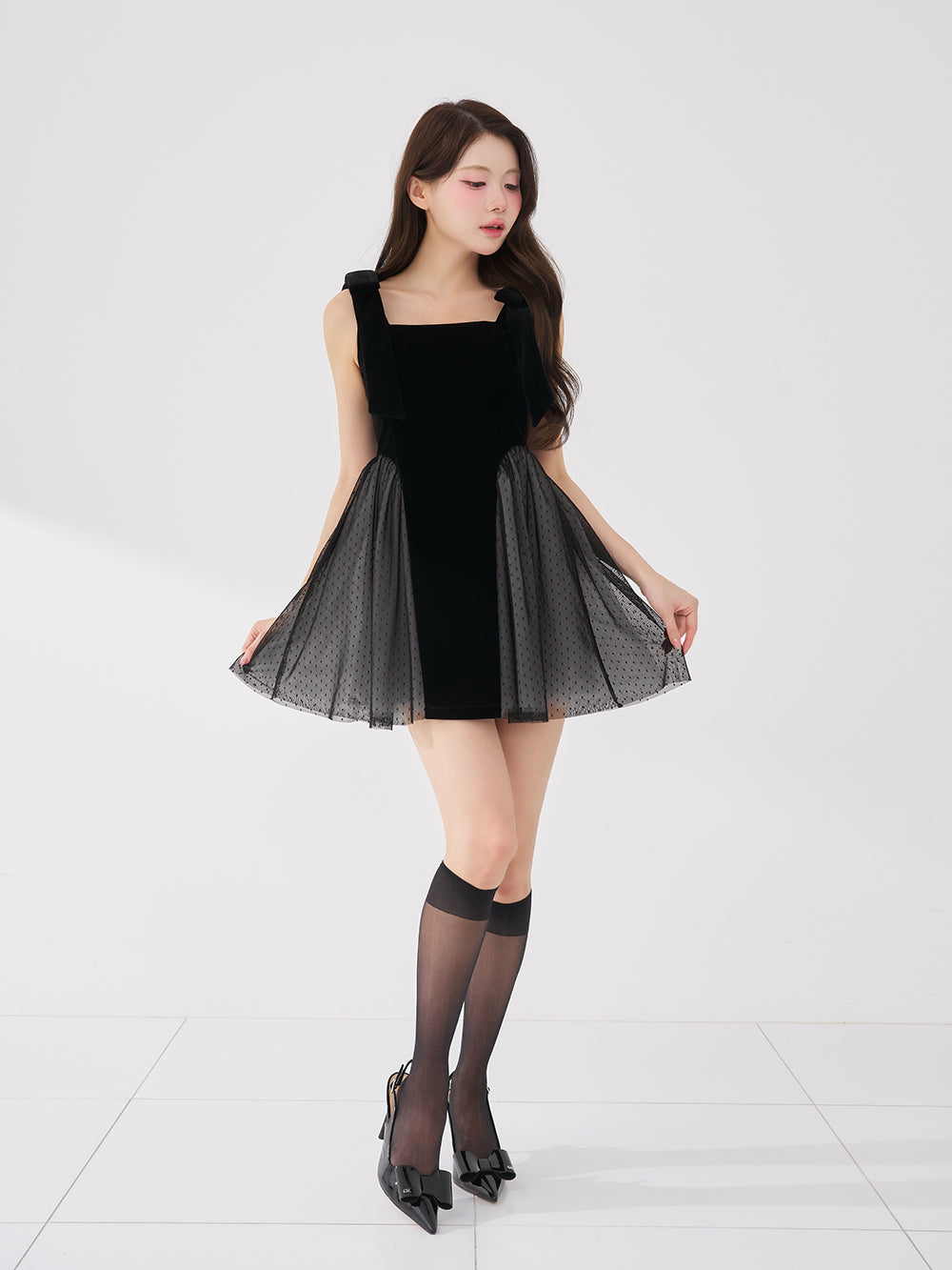 モデル：164cm（着用サイズ：FREE　着用カラー：GRY）