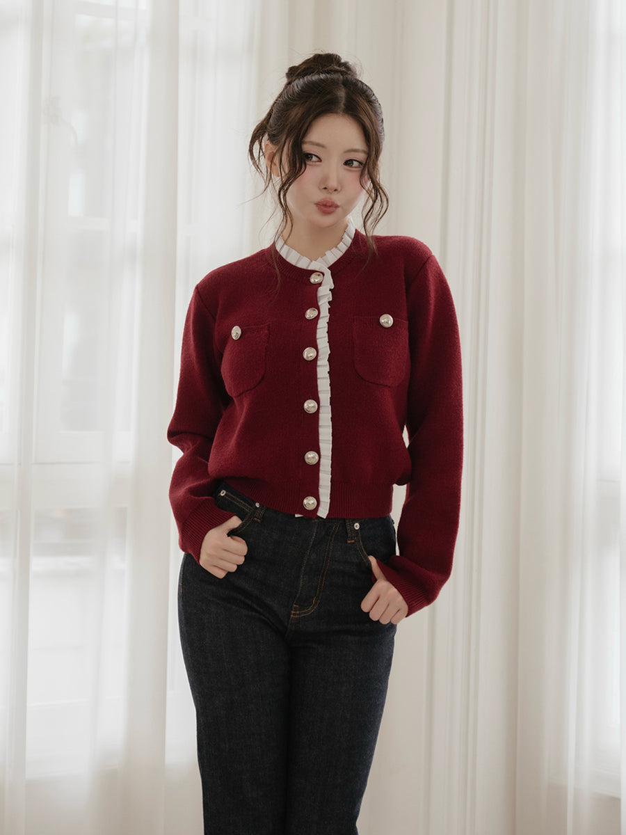 モデル：164cm（着用サイズ：FREE　着用カラー：RED）