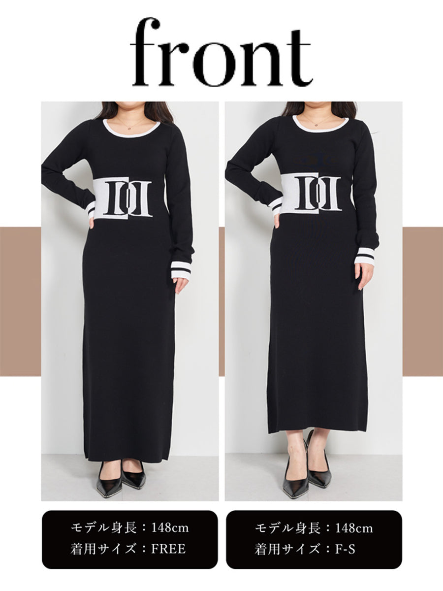 モデル：148cm（着用サイズ：F-S/FREE　着用カラー：BLK）