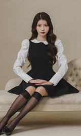 モデル：164cm（着用サイズ：FREE　着用カラー：BLK）