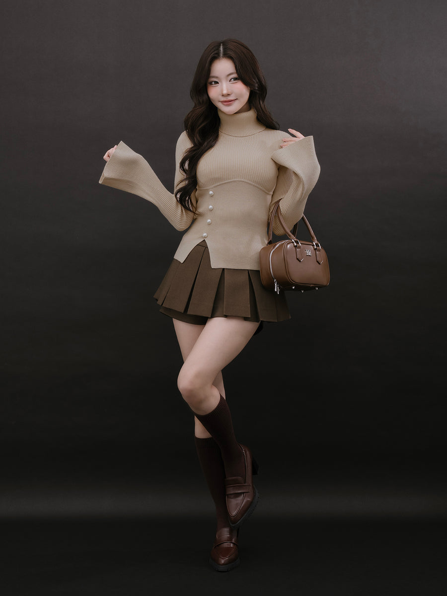 モデル：164cm（着用サイズ：FREE　着用カラー：BEG）