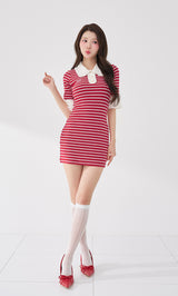 モデル：164cm（着用サイズ：FREE　着用カラー：RED）