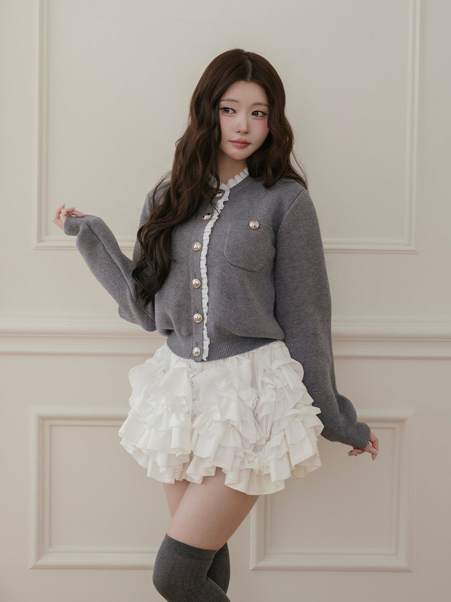 モデル：164cm（着用サイズ：FREE　着用カラー：GRY）