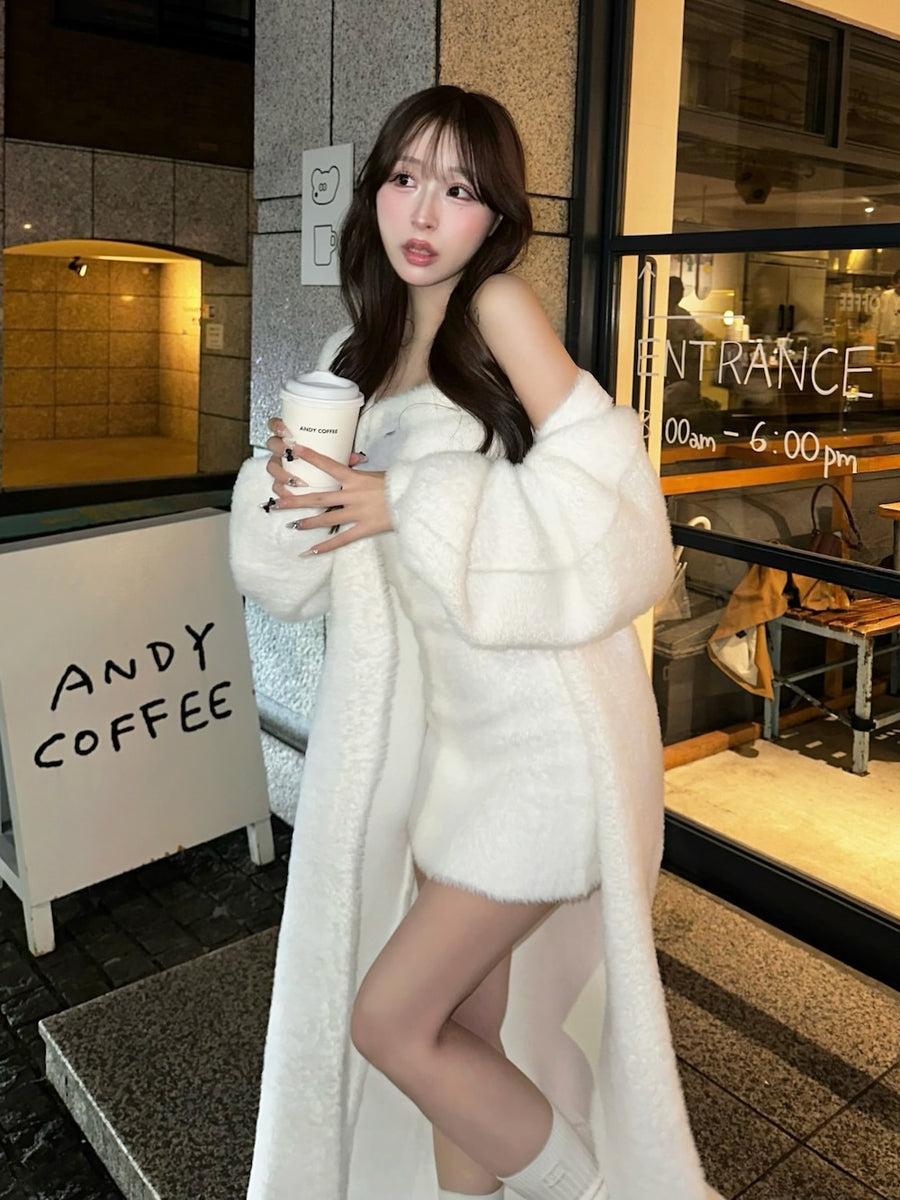 モデル：156cm（着用サイズ：FREE　着用カラー：WHT）