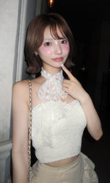 モデル：158cm（着用サイズ：FREE　着用カラー：IVO）