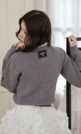 モデル：164cm（着用サイズ：FREE　着用カラー：GRY）