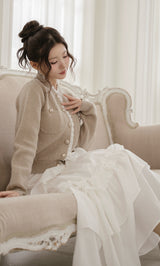 モデル：164cm（着用サイズ：FREE　着用カラー：WHT）
