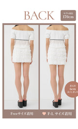 モデル：170cm（着用サイズ：FREE/F-L　着用カラー：WHT）