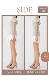 モデル：170cm（着用サイズ：FREE/F-L　着用カラー：GRY）